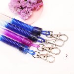 Keychain Lanyard Factory - Colorful Retractable Spring Coil Elastic