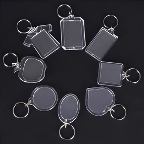 Keychain Factory - Custom Acrylic Photo Picture Frame Keyring Gift