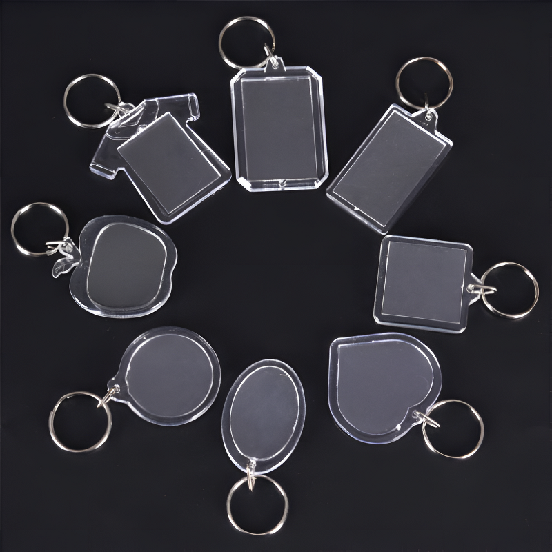 Keychain Factory - Custom Acrylic Photo Picture Frame Keyring Gift