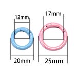 Clasp Factory - UV Electroplated Colorful Round Spring AB Color