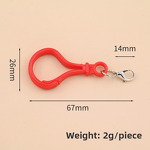 Lobster Clasp Factory - DIY Handmade Plastic Colored Luggage Hooks