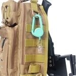 Badge Reel Factory - Classic Style ABS Retractable Carabiner Holder