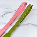 Wrist Strap Factory - PU Leather Litchi Texture Short Hand Rope