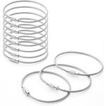 Keychain Factory - Colorful Screw Locking Stainless Steel Wire Rope