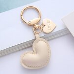 Keychain Factory - Simple Eco-Friendly Leather Heart Car Accessory