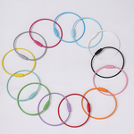 Wire Ring Factory - 1.5x150mm Painted Colored Diy Handmade Jewelry