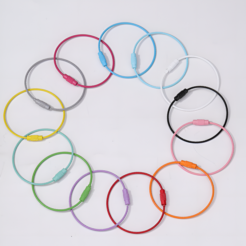 Wire Ring Factory - 1.5x150mm Painted Colored Diy Handmade Jewelry