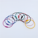 Wire Ring Factory - 1.5x150mm Painted Colored Diy Handmade Jewelry