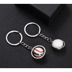 Keychain Factory - Creative Rotatable Zinc Alloy UV Printed Soccer