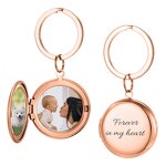 Keychain Factory - Customized Metal Laser-engraved Heart-shaped