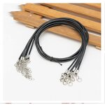 Necklace Factory - 2mm DIY Korean Wax Cord Leather Pendant Lanyard