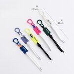 Key Ring Factory - Colorful Fashion Carabiner Tag Rope Strap