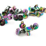 Chicago Screws Factory - Rainbow Iridescent Binding Post Rivets