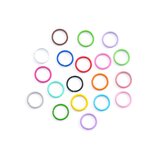 Jumping Rings Factory - Wholesale Multi Colors Baked Paint Iron