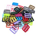 Buckle Factory - 3-Position Ladder Lock Colorful Plastic Adjustable