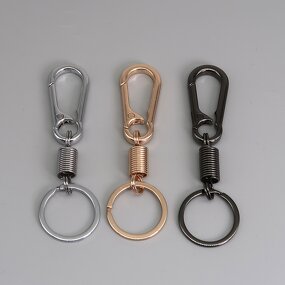 Keychain Factory - Wholesale Vintage Style Metal Swivel Clasp Snap