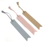 Leather Bookmark Factory - Double-Sided Tassel Reading Page Marker