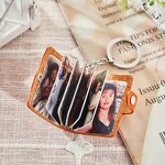 Keychain Factory - Couple Creative Folding Photo Mini Leather Album