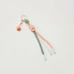 Lanyard Factory - Handmade Braided Polyester with Cute Bell Keychain