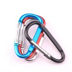 Carabiner Factory - Colorful Aluminum D-Ring Clip Outdoor Camping