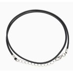 Necklace Factory - 2mm Korean Wax Cord Leather with Lobster Clasp