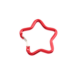 Carabiner Keychain Factory - Colorful Star-Shaped Aluminum Alloy