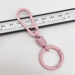 Keychain Factory - Colorful Zinc Alloy Swivel Clasp with Round Ring