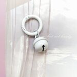 Keychain Factory - Metal Bell Spring Buckle Candy Color Circle Shape