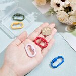 Carabiner Factory - Colorful Splatter Paint Enamel Oval 37x22mm