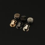 Rivet Stud Factory - Screw Back with O Ring Rotatable Head Leather