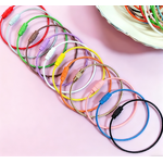 Key Ring Factory - Colorful Metal Candy Color Baking Paint Wire