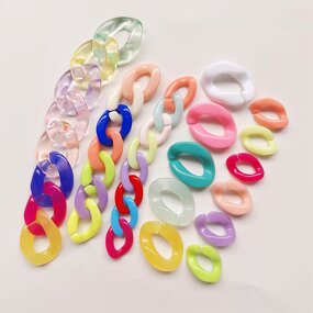 Acrylic Chain Buckle Factory - Plastic for Necklaces Bag Handle