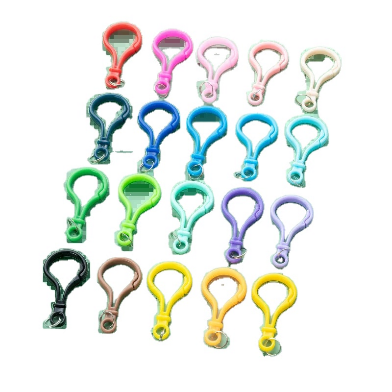 Carabiner Factory - Colorful Plastic Clasp Clips Snap Key Hook