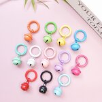 Keychain Factory - Metal Bell Spring Buckle Candy Color Circle Shape