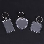 Keychain Factory - Custom Acrylic Photo Picture Frame Keyring Gift