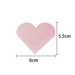 Bookmark Factory - Custom Logo Eco-Friendly Embossed Heart Shape