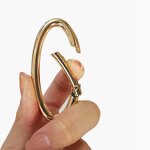 Carabiner Factory - 54mm Circle Snap Clip O Oval Ring Spring Gate