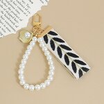 Bag Charms Factory - Vintage Alloy Shell Pearls Hanging Chain