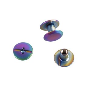 Chicago Screws Factory - Rainbow Iridescent Binding Post Rivets