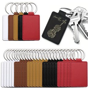 Keychain Factory - Hot Sale Light Luxury PU Leather Business Gift