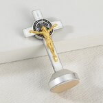 Cross Ornament Factory - Alloy Gold-Plating 3D Letterpress JESUS