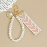 Bag Charms Factory - Vintage Alloy Shell Pearls Hanging Chain