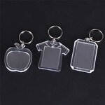 Keychain Factory - Custom Acrylic Photo Picture Frame Keyring Gift