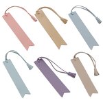 Leather Bookmark Factory - Double-Sided Tassel Reading Page Marker