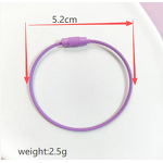 Key Ring Factory - Colorful Metal Candy Color Baking Paint Wire