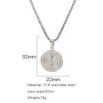 Compass Pendant Factory - Nordic Style Stainless Steel Charms