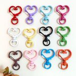 Keychain Factory - Explosive Color Spray Paint Zinc Alloy Peach Heart