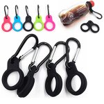 Water Bottle Buckle Factory - Portable Silicone with Aluminum Carabiner