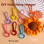 Keychain Factory - Colorful Metal Gourd Buckle Candy Color Spring Ring