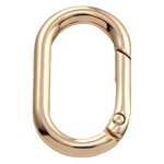 Buckle Factory - Wholesale Open Egg-Shaped Oval Spring Ring Denier